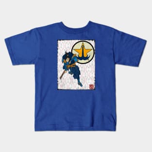 Baseball Samurai 007 Kids T-Shirt